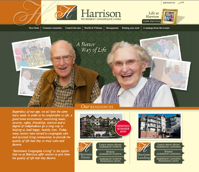 Website Capture: Harrison Landing